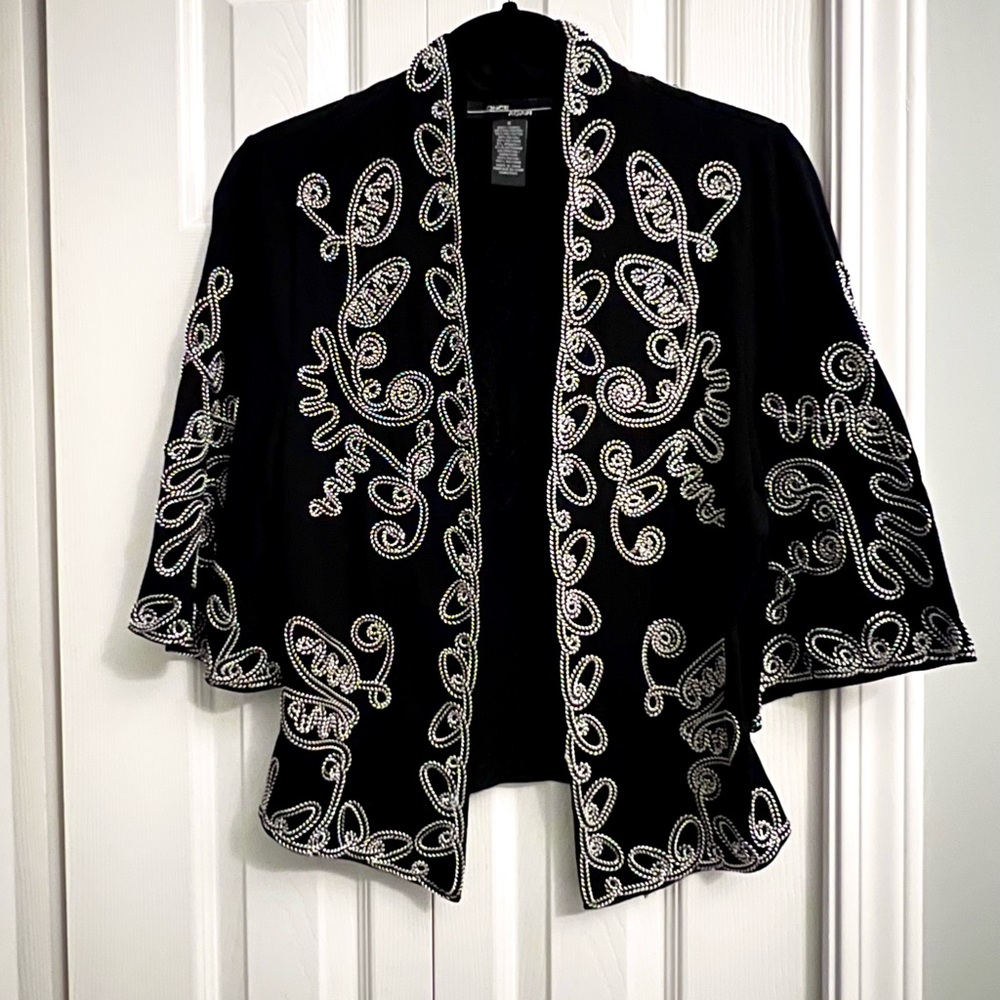 Vintage-style embellished Bolero Jacket